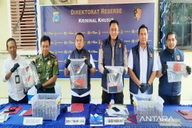 Ditreskrimsus Polda Kalsel gagalkan penyelundupan sisik trenggiling ke Vietnam dan Cina