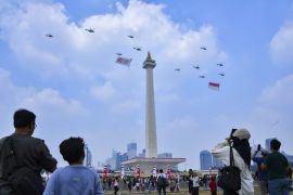 Nusantara Flight dan Dynamic Pegasus Hiasi Langit Jakarta pada HUT ke-81 RI