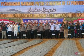 Polri berkolaborasi memperkuat ketersediaan dan kemandirian bibit bawang