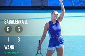 Sabalenka tampil dominan, Gauff amankan tiket 16 besar Cincinnati Open