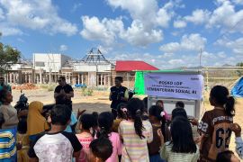 Kemensos beri dukungan psikososial anak terdampak bencana di Nagekeo