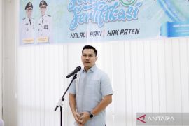 Gekrafs HSS-Disporapar beri seminar sertifikasi halal dan HAKI bagi puluhan UMKM