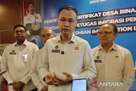 Dirjen Imigrasi: Pengukuhan 53 Pimpasa di Sumut perkuat cegah TPPO
