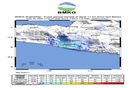 BMKG Yogyakarta sebut gempa bumi M3,5 di Bantul akibat aktivitas Sesar Opak