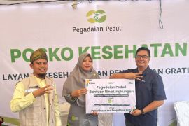 Pegadaian buka pos kesehatan gratis di Festival Pacu Jalur Bersama IZI