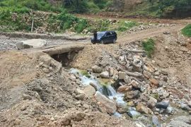 Jalan lintas Aceh Timur-Gayo Lues belum dapat dilalui