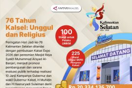 76 Tahun Kalsel: Unggul dan Religius