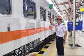 KAI catat tingkat ketepatan waktu keberangkatan KA capai 99,95 persen