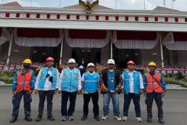 PLN dukung kesuksesan jalannya Upacara HUT RI ke-81 di Gedung Agung Yogyakarta