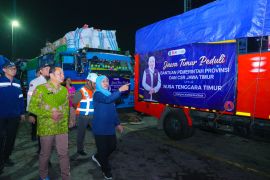 Pemprov Jatim kembali kirim 64,4 ton bantuan untuk korban gempa NTT