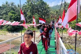 Kodam XXIII berhasil bangun 106 jembatan perintis di Sulteng-Sulbar