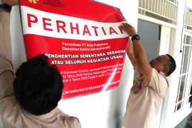 KP2MI hentikan kegiatan PT Duta Fadalima karena langgar prosedur