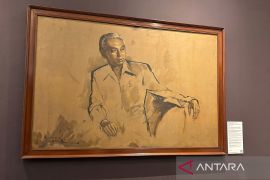 Sisi lain sosok Adam Malik lewat sapuan kuas