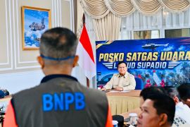 Prabowo minta kondisi karhutla Kalbar dipetakan secara nyata