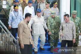 Gubernur: Kehadiran Presiden perkuat dukungan pusat atasi karhutla