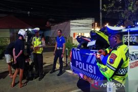 Sat Lantas Banjarmasin tindak 11 pelanggar parkir dan balap liar