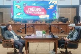 Wakil Ketua DPRD Balangan sampaikan sejumlah program pada Podcast Parlementaria