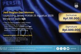 Bank BJB hadirkan program "early access" pembelian jersi Persib musim 2026/2027