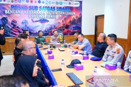 Wakapolda Jambi dan satgas evaluasi penanganan karhutla di lapangan