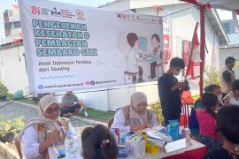 KNPS Indonesia gelar cek kesehatan-berbagi sembako peringati HUT ke-3