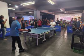 Press room DPRD Kalsel kembali gelar Turnamen Tenis Meja Terbuka