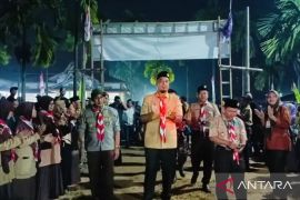 Anggota Pramuka gelar kemah budaya 2026