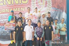 Uncle Zae pertahankan juara Mercedes-Benz Club Banjarmasin Tennis Turnament