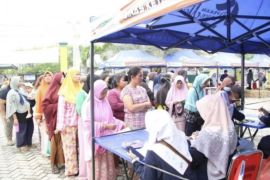 Pasar murah digelar empat hari pekan ini di Pekanbaru, diimbau gunakan masker
