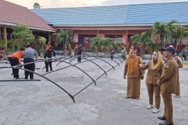 Kota Palu siapkan tenda untuk ruang belajar dampak kebakaran sekolah