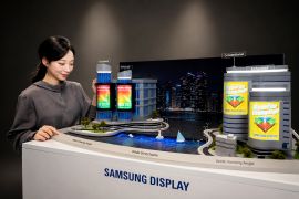 Samsung pamerkan layar laptop 300Hz dan layar yang bisa diregangkan