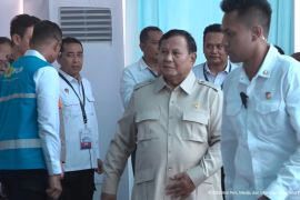 Presiden Prabowo tiba di Bali luncurkan pengembangan PLTS Gilimanuk