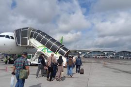 Bandara Hasanuddin nyatakan arus penerbangan kembali normal