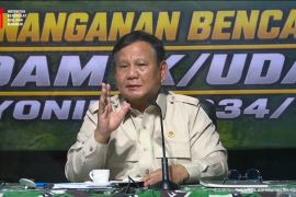 Prabowo mendorong penghijauan hutan gundul di seluruh Indonesia