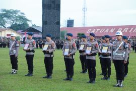 Brimob Polda Sumut PTDH 10 personel karena sejumlah pelanggaran