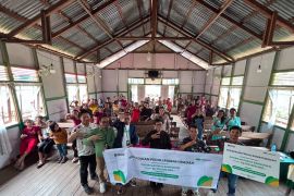 Pegadaian dukung pembangunan GKMI Nanga Awin Kapuas Hulu