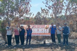 ANTARA Babel-Satgas Karhutla Bangka gencarkan imbauan cegah karhutla