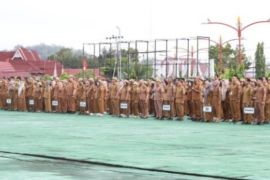 Pemkab Murung Raya matangkan agenda strategis melalui apel gabungan ASN