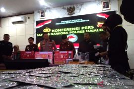 Polres Majalengka catat penurunan sitaan OKT pada Agustus