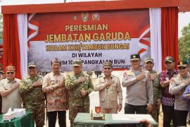 Gubernur Kalteng sebut Jembatan Garuda perkuat konektivitas antarwilayah di Sukamara