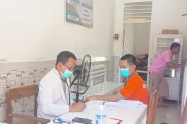 Rutan Unaaha gaet Dinkes periksa kesehatan dan deteksi penyakit WBP