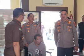 Polres OKU serahkan tahanan narkotika yang kabur ke Kejaksaan Negeri