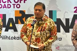 Airlangga membantah ekonomi Indonesia lesu karena semester I tumbuh 5,45 persen