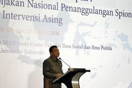 BIN  dorong terbitkan UU Penanggulangan Spionase dan Intervensi Asing