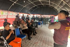 Polda Kalteng berikan penguatan mental personel penanganan karhutla