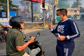 Kecamatan BBS bagikan ribuan masker kepada warga terdampak karhutla
