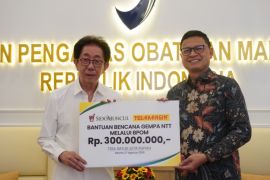 BPOM-mitra donasikan uang-logistik bantu warga terdampak gempa NTT