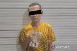 Satresnarkoba Polrestabes Medan tangkap pria diduga pengedar ganja di Labuhan Deli