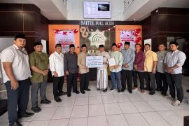 Baitul Mal Aceh terima setoran zakat Rp100 juta PT Asuransi Askrida Syariah