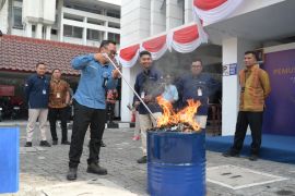 Kantor Perwakilan BI DIY musnahkan 18.680 lembar uang rupiah palsu