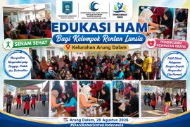 KemenHAM Babel edukasi HAM lansia di Desa Arung Dalam